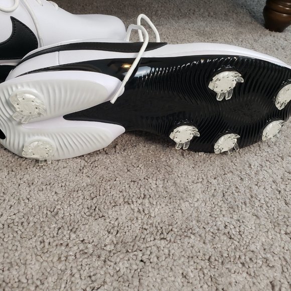 NWOT Nike Air Zoom Victory Tour 2 Mens Golf Shoe Sz 9 White/Black main image 7